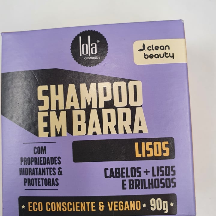 photo of Lola Cosmetics Shampoo Em Barra Lisos shared by @eneide on  24 Apr 2022 - review