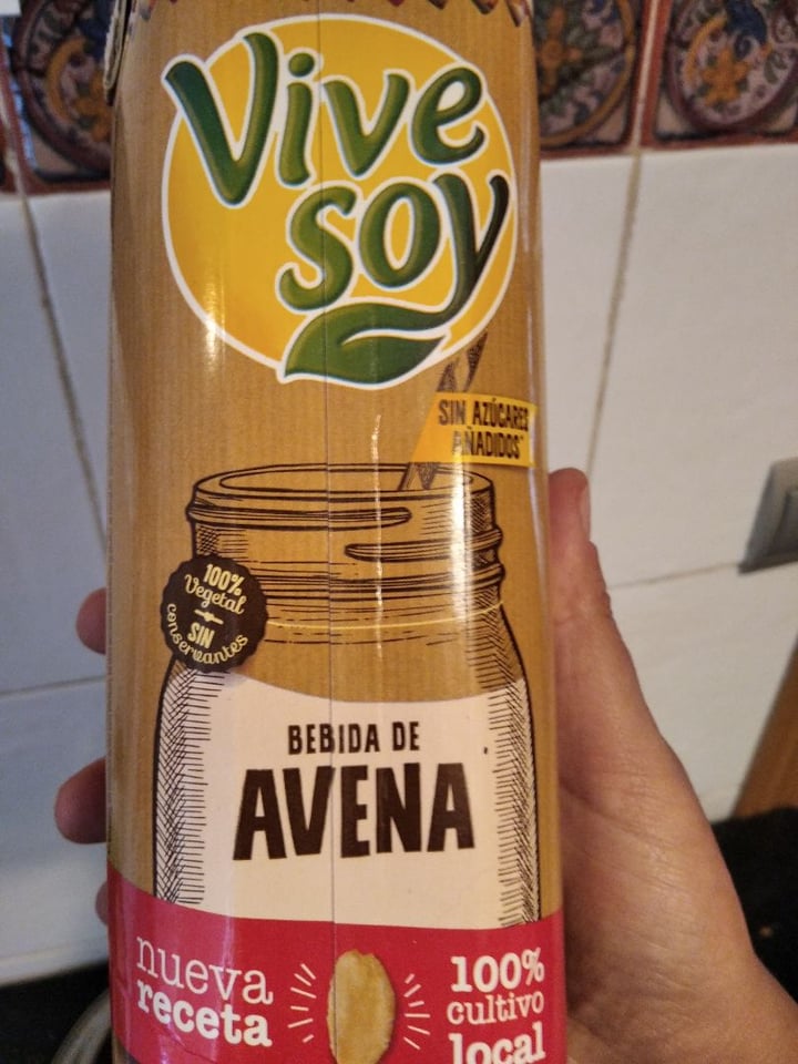 photo of ViveSoy Bebida De Avena sin azucar shared by @martate on  19 Apr 2020 - review