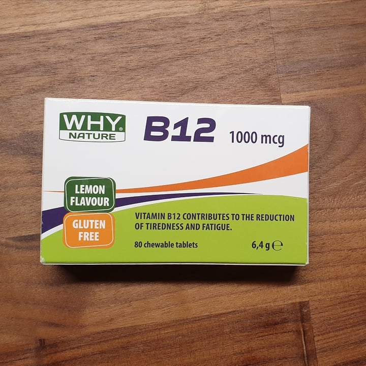 photo of Why Nature B12 1000mcg shared by @le1lah on  22 Aug 2022 - review