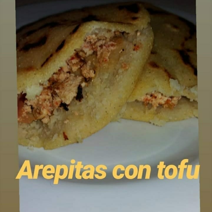 photo of Ocaña comida vegetariana Arepa Con Tofu shared by @fernanda27 on  13 Oct 2020 - review