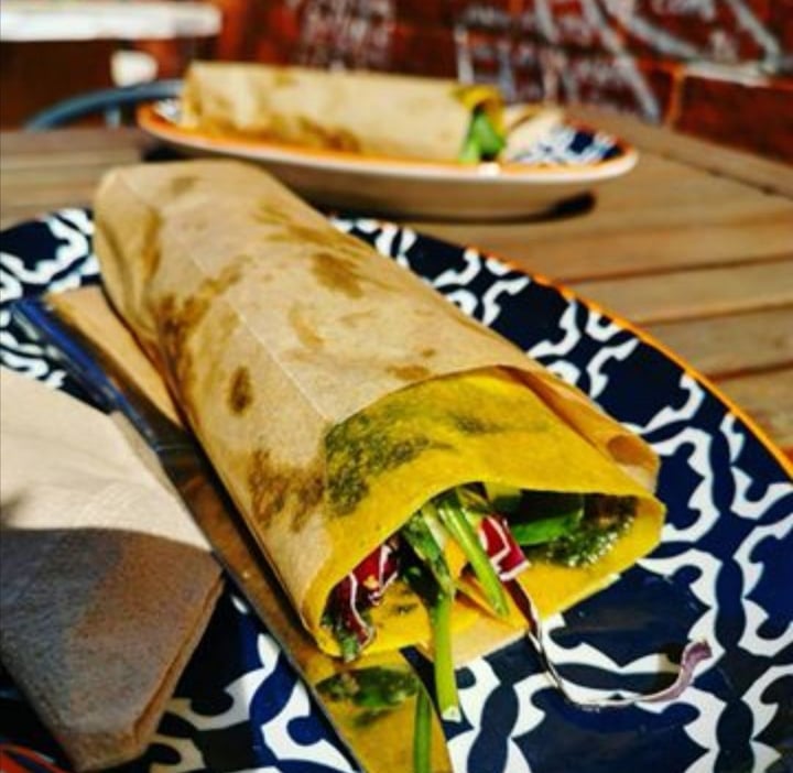 review photo of The Nutrition Pod Falafel Wrap shared by @annaamelie on 10 Mar 2020 - review