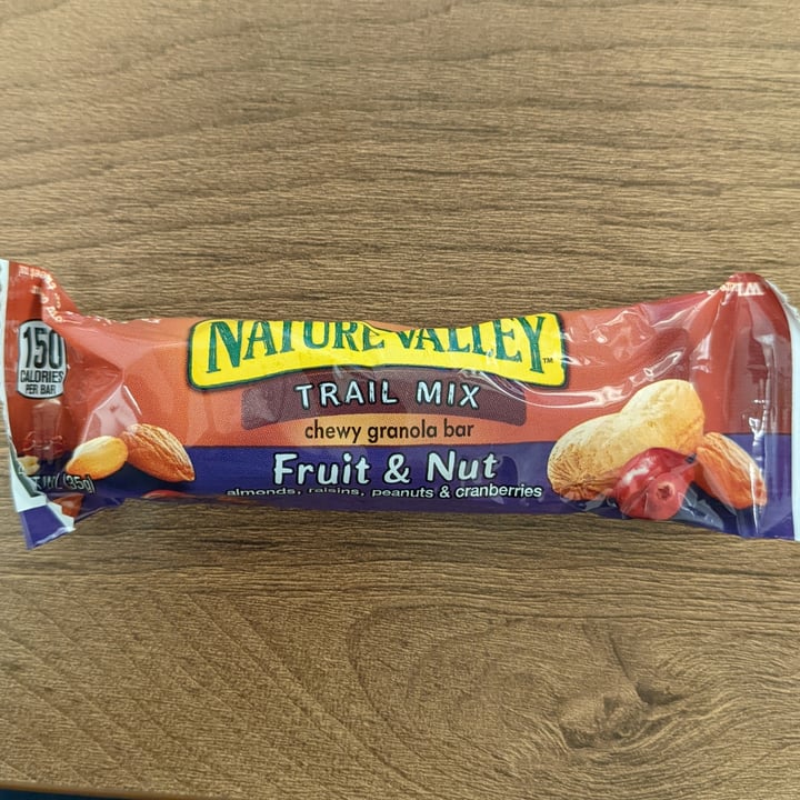 review photo of Nature Valley Trail Mix Chewy Granola Bar Fruit & Nut shared by @animaloveveg on 31 May 2022 - review