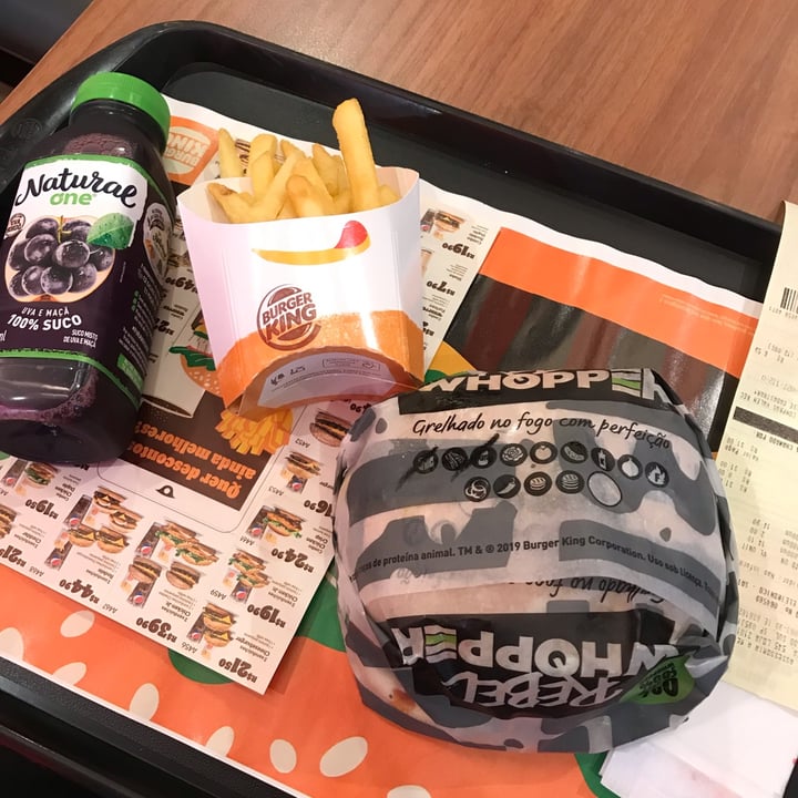 photo of Burger King whopper de plantas shared by @joaovit on  13 Jan 2022 - review