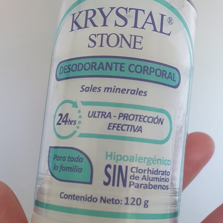 photo of Krystal stone Desodorante Sólido Kristal Stone shared by @kahle on  07 Mar 2021 - review