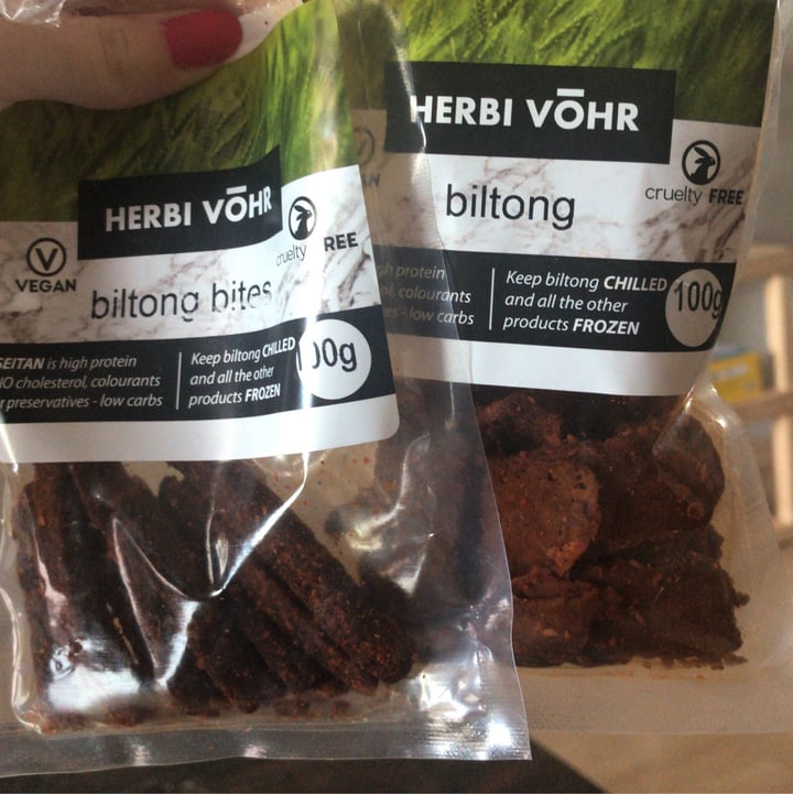 photo of HERBI VŌHR Biltong shared by @skyecomley on  31 Aug 2020 - review