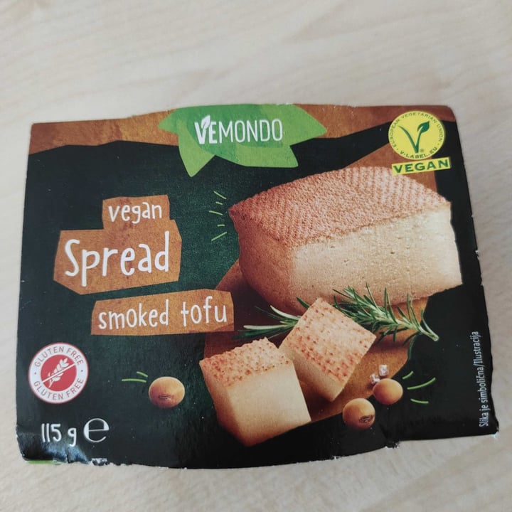 photo of Vemondo Vegan spread Smoked Tofu shared by @miki075 on  14 Sep 2021 - review