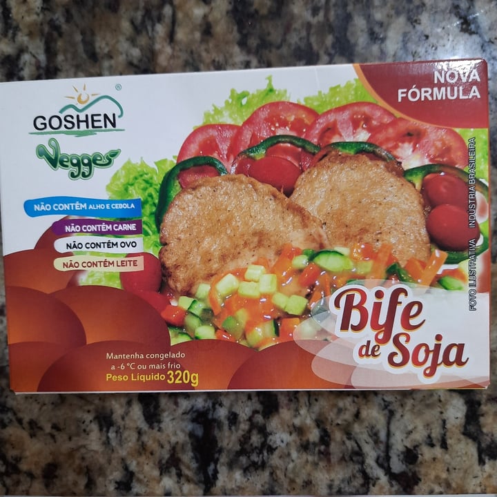 photo of Goshen Bife De Soja shared by @veganapoesia on  04 May 2022 - review