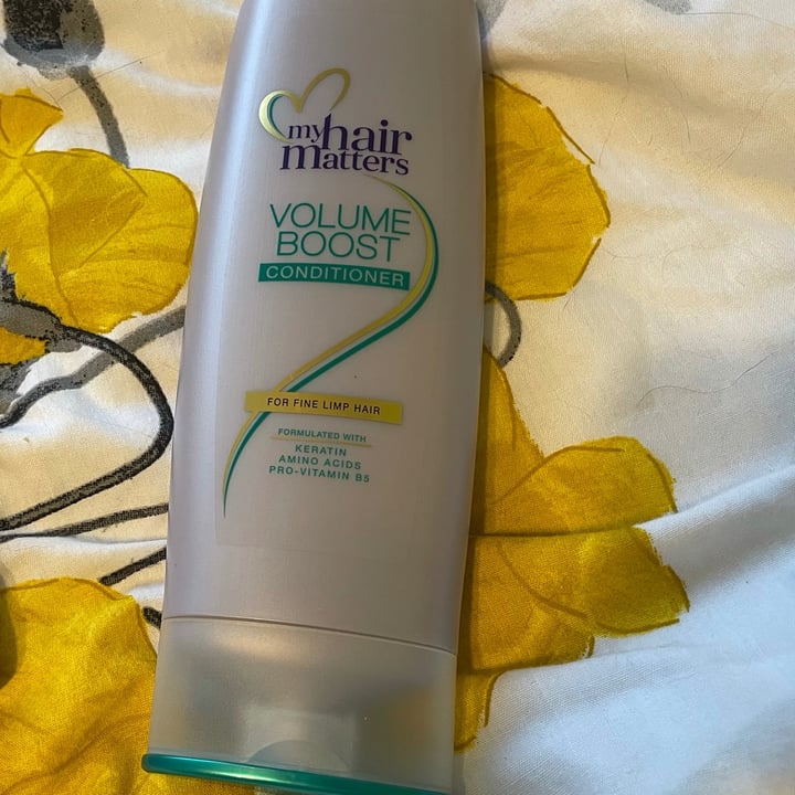 My hair matters Volume boost conditioner Review abillion