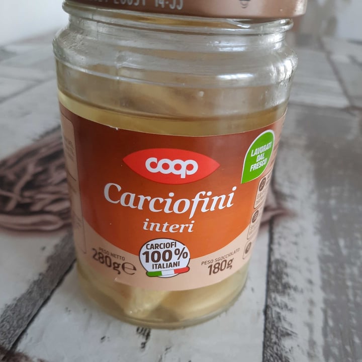 review photo of Coop Carciofini interi shared by @occhiettiblu on 07 Apr 2022 - review