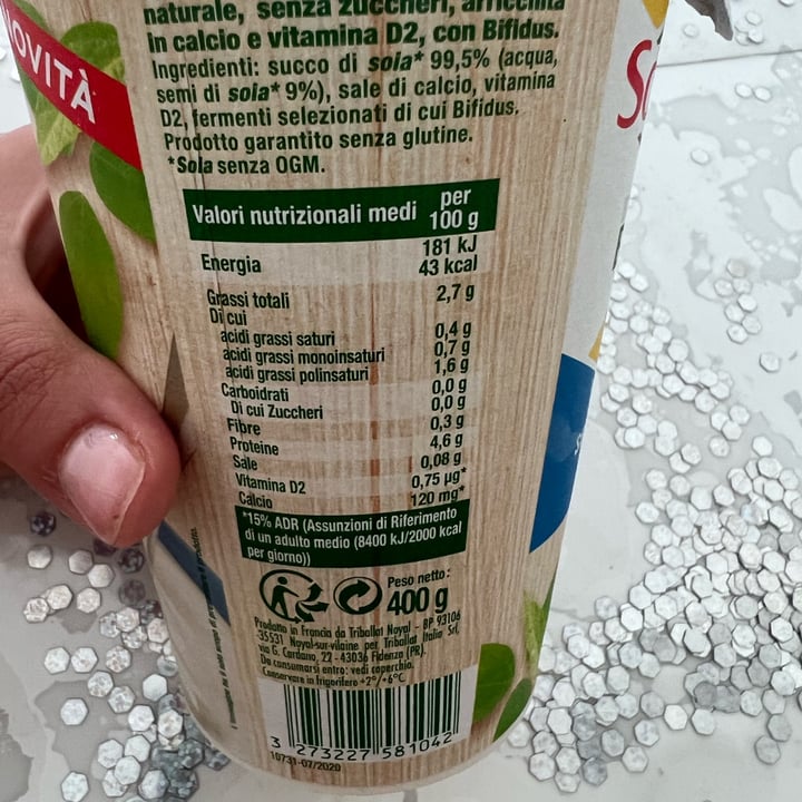 photo of Sojasun Yogurt Bifidus Bianco 400g shared by @mary8m on  07 Jul 2022 - review