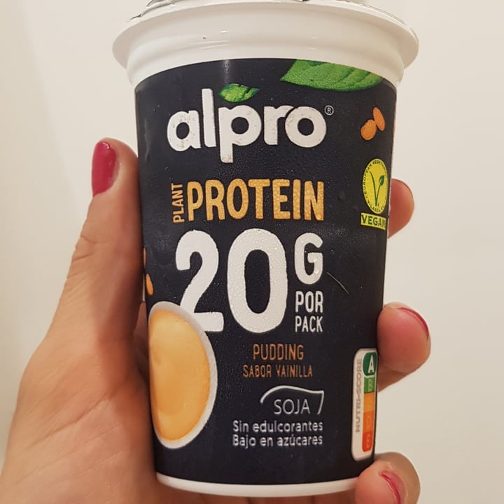 photo of Alpro Plant Protein Vanille Pudding shared by @mati13 on  04 Sep 2022 - review