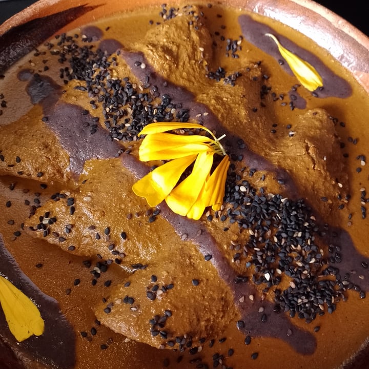 review photo of Mictlan Antojitos Veganos Mole de cempasúchil shared by @maledictows on 24 Oct 2021 - review