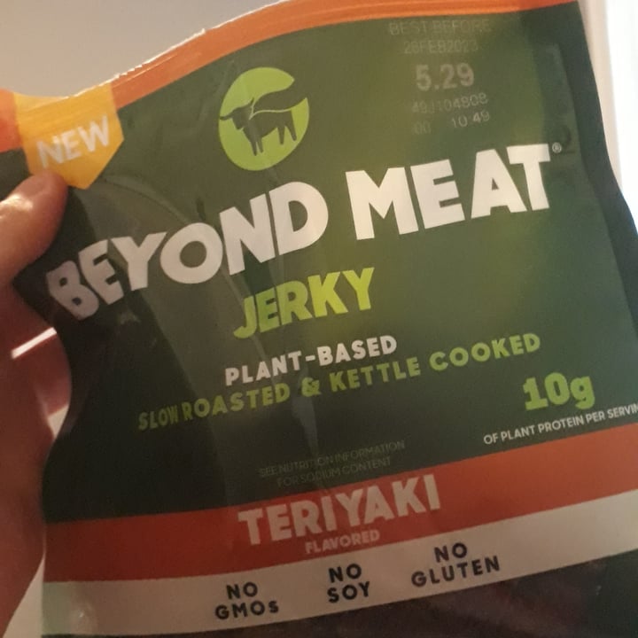 photo of Beyond Meat Teriyaki Jerky shared by @m5giora on  14 Apr 2022 - review