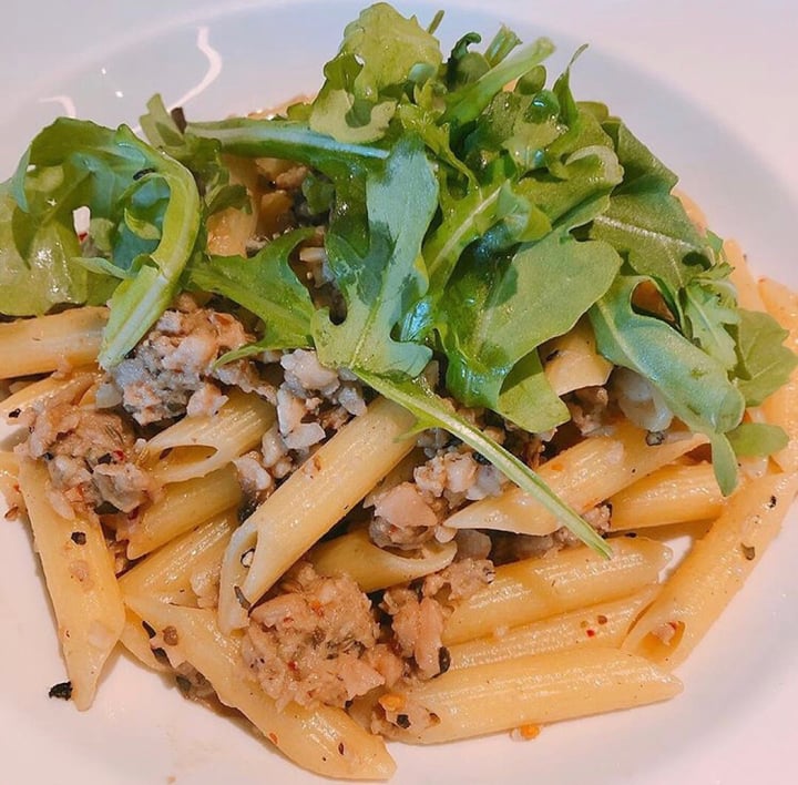 photo of PizzaExpress Omnipork™ Penne Aglio Olio shared by @cat on  01 Aug 2019 - review