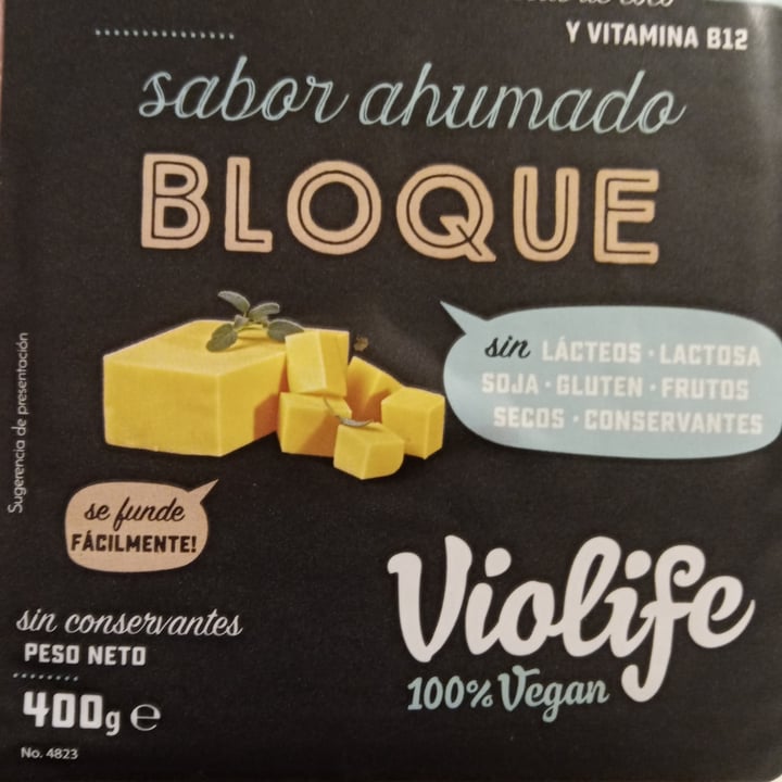 photo of Violife Bloque sabor Ahumado shared by @florine on  13 Nov 2020 - review
