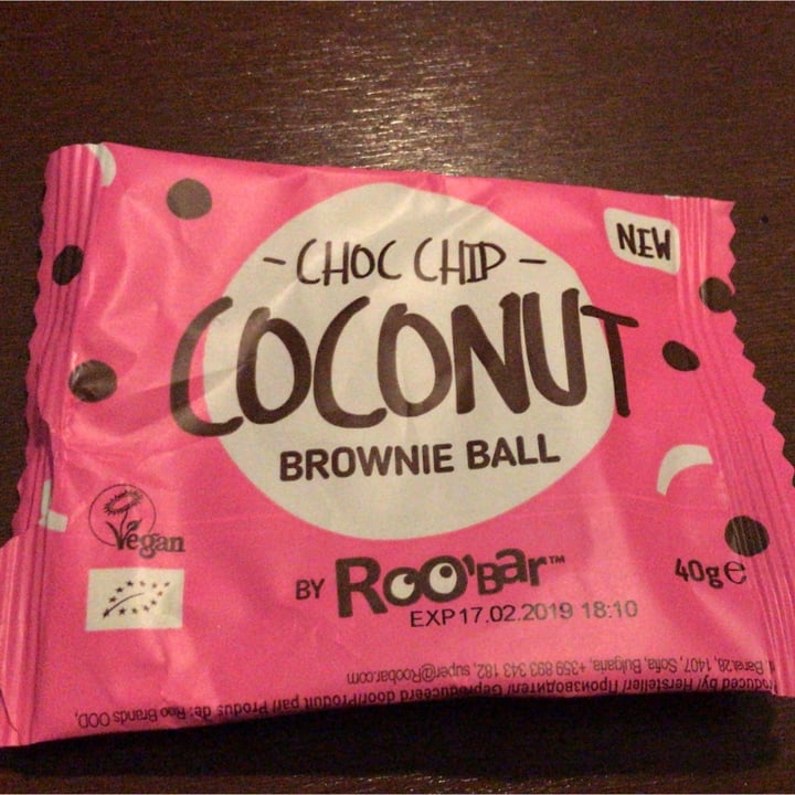 photo of Roo'bar Coconut brownie ball shared by @lunix on  29 Feb 2020 - review