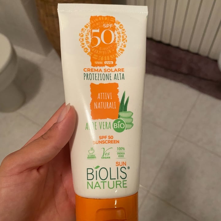 photo of Biolis Nature Crema solare SPF 50 shared by @maryd on  27 Aug 2022 - review