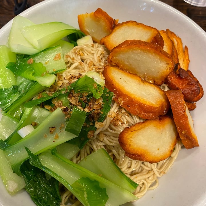 photo of Sarawak Kitchen Vegetarian bbq pork noodle shared by @mamaoyen on  07 Feb 2022 - review