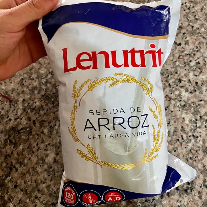 photo of Lenutrit Bebida de arroz shared by @anahi99 on  10 May 2020 - review