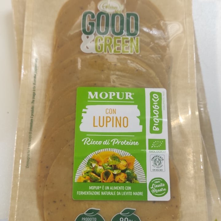 photo of Good & Green Affettato vegetale di lupino shared by @vmattia1994 on  27 Jul 2022 - review