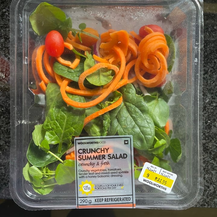 photo of Woolworths Food Crunchy Summer Salad shared by @theycallmelynsey on  15 Jun 2021 - review