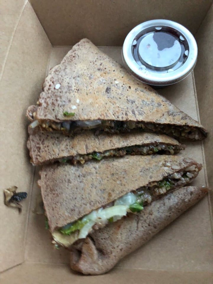 photo of Portia's Cafe Thanksgiving quesadilla shared by @martina on  24 Mar 2019 - review