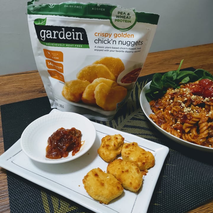 photo of Gardein Crispy Golden Chick’n Nuggets shared by @stevenneoh on  09 Oct 2021 - review