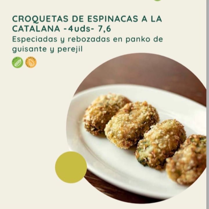 photo of PÖTSTOT - Gluten Free / Sin gluten Croquetas de espinacas a la catalana shared by @asiayportia on  28 Jul 2021 - review