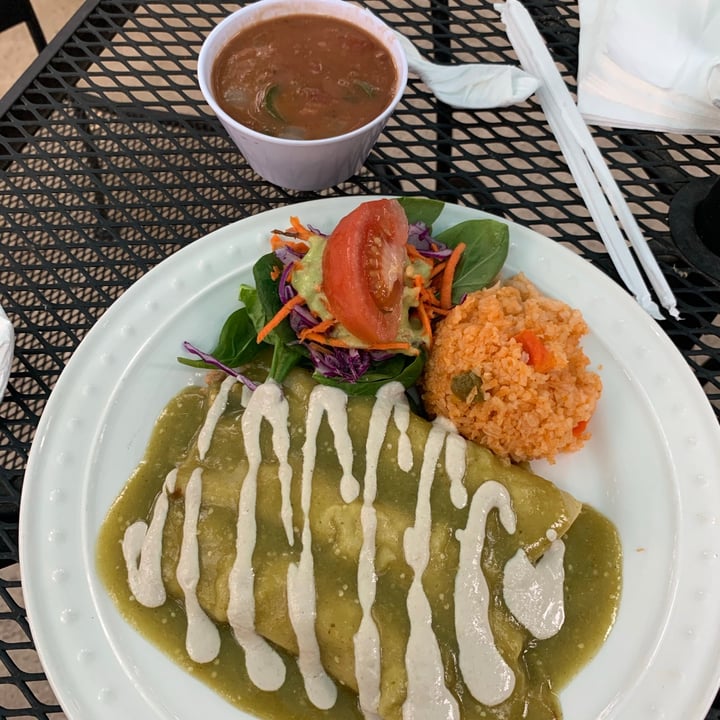 photo of Viva Vegeria Chicken Enchiladas shared by @hodzicfam on  16 Apr 2021 - review