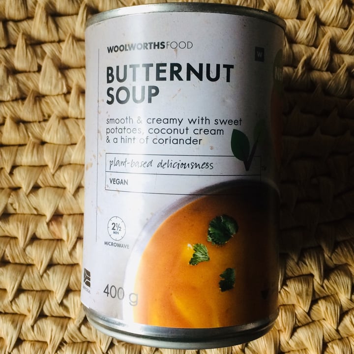 photo of Woolworths Food Butternut Soup shared by @nikki-c on  08 Oct 2021 - review