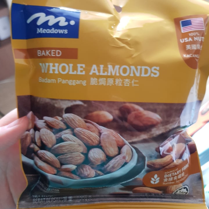 photo of Meadows Baked Whole Almonds shared by @ming333 on  22 Oct 2021 - review