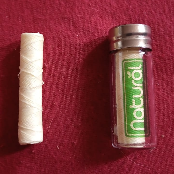 review photo of Orgânico Natural Fio Dental Ecológico shared by @geraldinhogovegan on 03 Feb 2022 - review