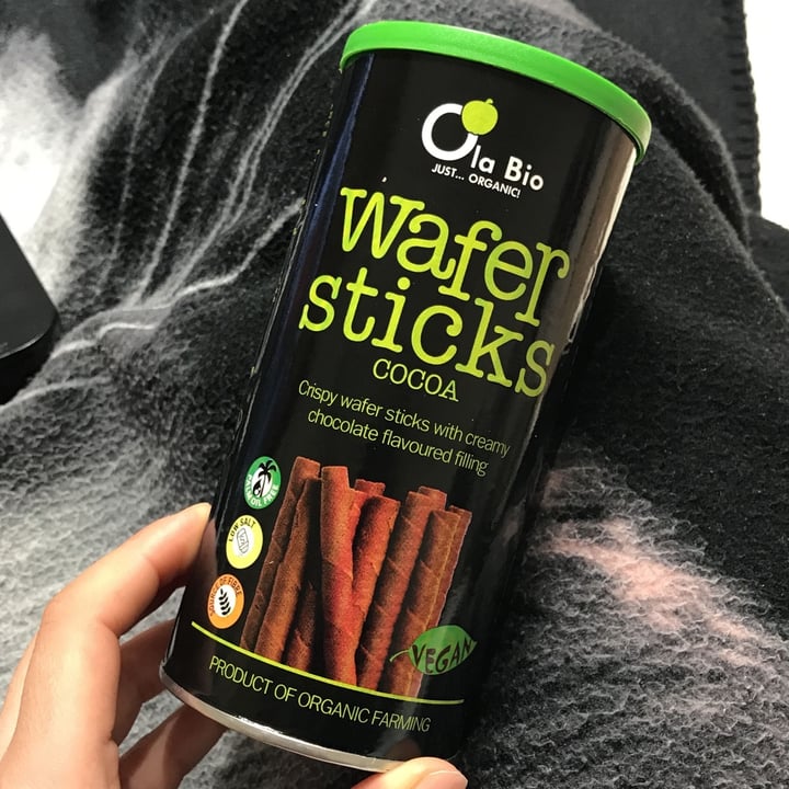 photo of Ola Bio Wafer sticks shared by @spazioverdegreen on  14 Mar 2022 - review