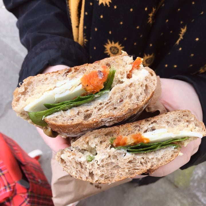 photo of Chapter One Coffee Shop Mediterranean Sandwich shared by @katelouisepowell on  18 Mar 2020 - review