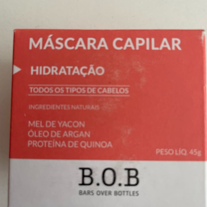 photo of B.O.B Máscara Hidratação Capilar De Barra shared by @sheilakm on  24 Apr 2022 - review