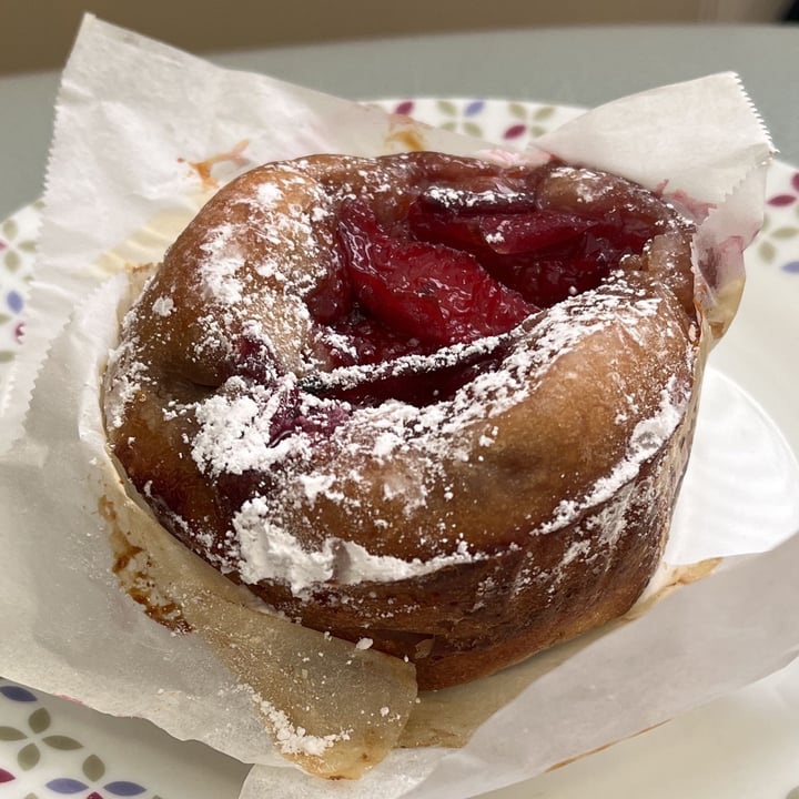review photo of True North Stonefruit Muffin shared by @veganadam on 08 Mar 2022 - review