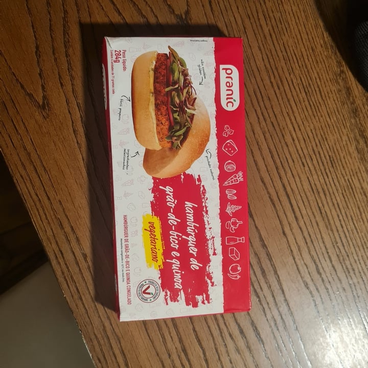 review photo of Pranic Hambúrguer De Grão De Bico E Quinoa shared by @anacristinapires on 05 Jul 2022 - review