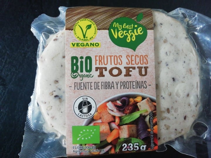 photo of My Best Veggie Bio Tofu shared by @veganmodeon on  24 Mar 2020 - review