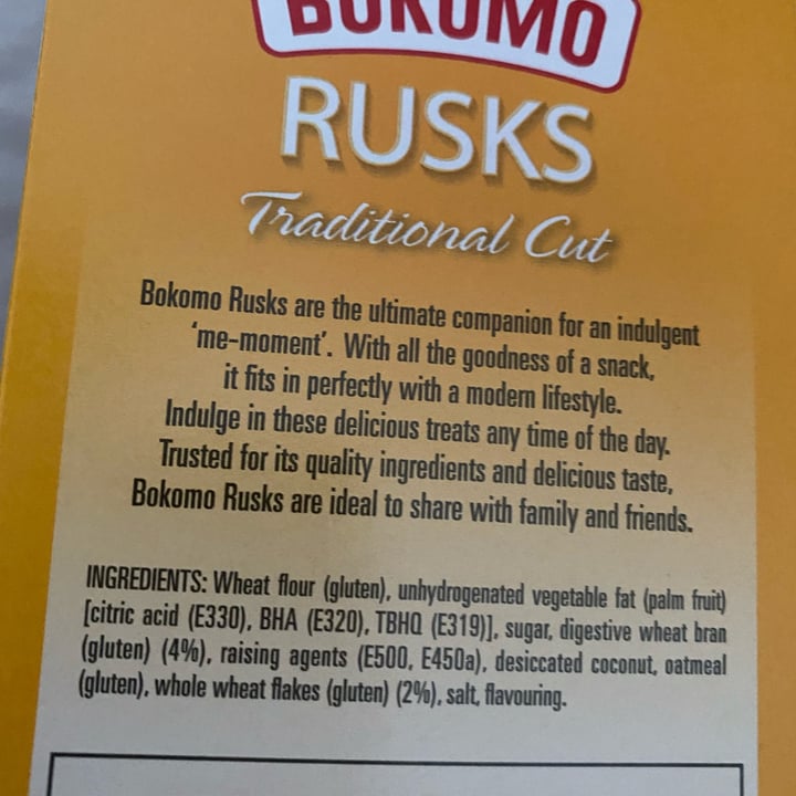 photo of BOKOMO Wholewheat Rusks shared by @bianca1701 on  26 Sep 2021 - review