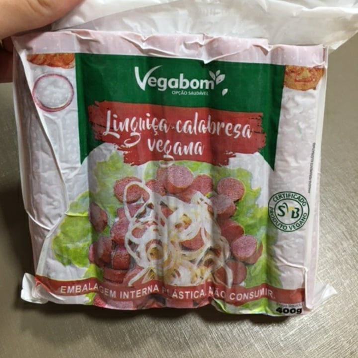 review photo of Vegabom Linguiça Calabresa Vegana VEGABOM shared by @mimichaltchuk on 13 May 2022 - review