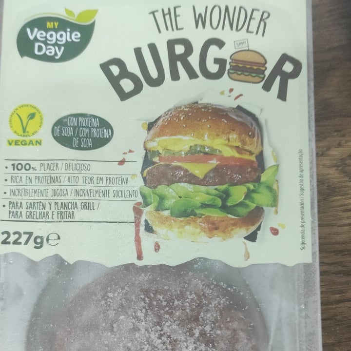 photo of My veggie day The Wonder Burger shared by @karopaoli on  03 Mar 2022 - review