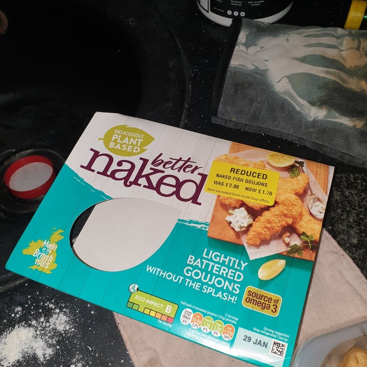 review photo of Better Naked Lightly Battered Goujons Without The Splash shared by @handyandy on 04 Feb 2022 - review