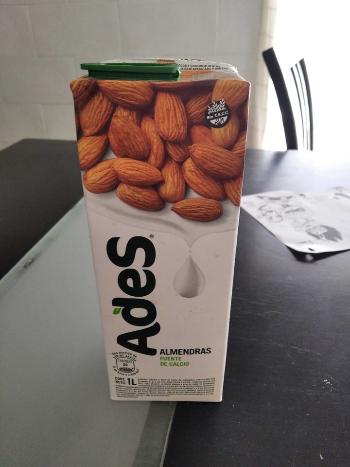 photo of Ades Leche de Almendras sabor Natural shared by @bie on  29 Dec 2019 - review