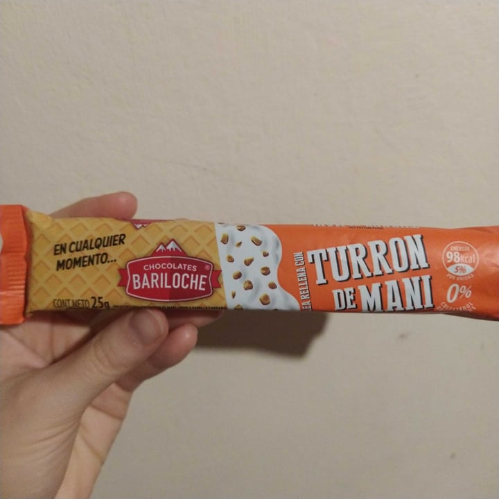 photo of Chocolates Bariloche Turrón De Maní shared by @juligerez on  04 Feb 2021 - review
