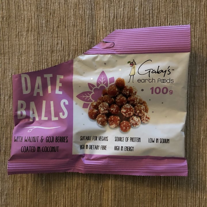 photo of Gaby’s Earth Foods Date Balls with Walnut and Goji Berries shared by @coco032121 on  14 Feb 2022 - review