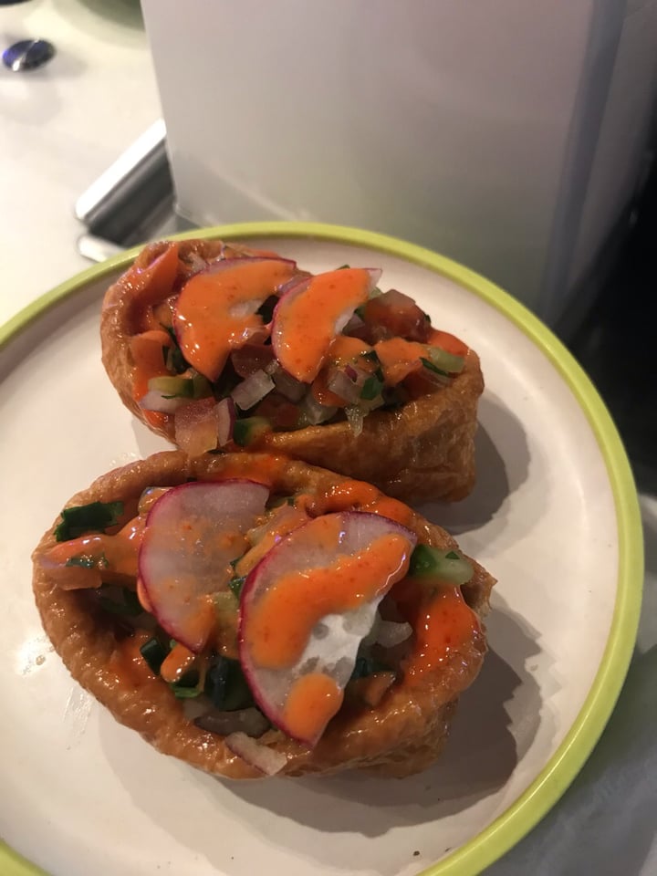 photo of YO! Sushi Teriyaki burger shared by @plantbasedkat on  03 Apr 2019 - review