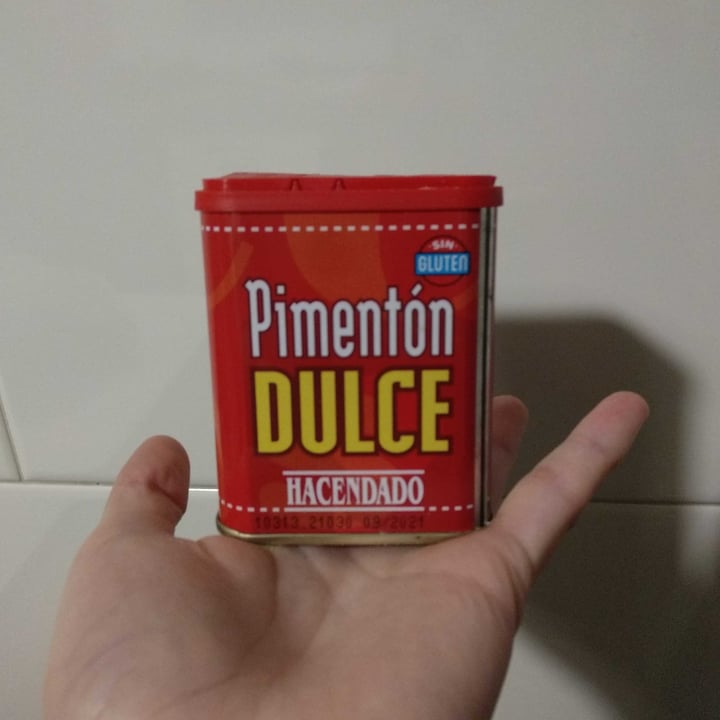 photo of Hacendado Pimentón dulce shared by @lasonrisadeltrece on  09 Feb 2021 - review