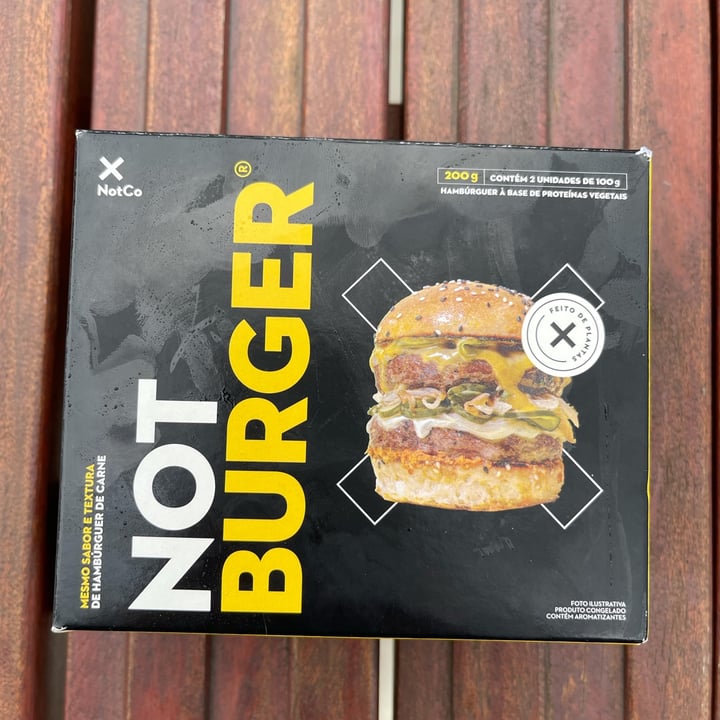 photo of NotCo Not Burger shared by @catarinascacciota on  12 Oct 2021 - review