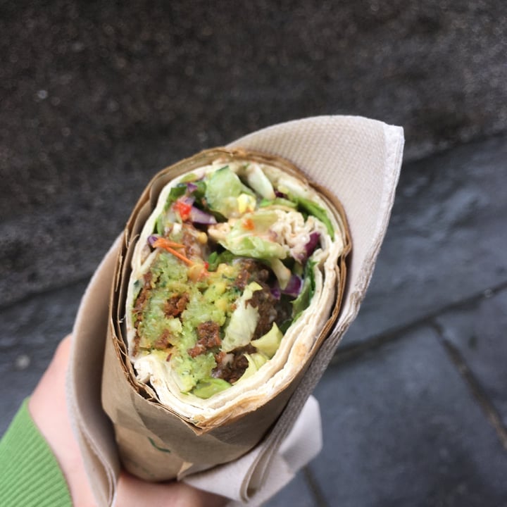 photo of Santo Falafel Falafel wrap shared by @bess on  30 Mar 2022 - review
