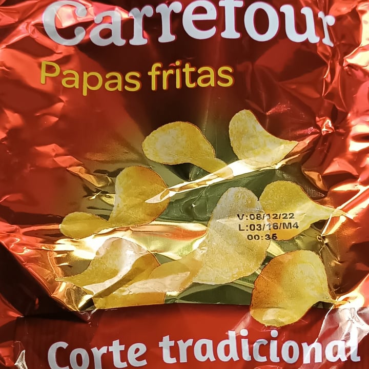 photo of Carrefour Papas fritas corte tradicional shared by @melufernandez on  03 Sep 2022 - review